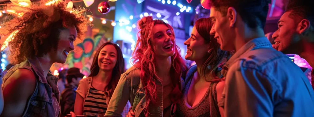 a vibrant and lively scene captures a diverse group of friends engaged in a thrilling escape room adventure in manhattan, filled with intricate puzzles and immersive decorations that spark excitement and camaraderie.